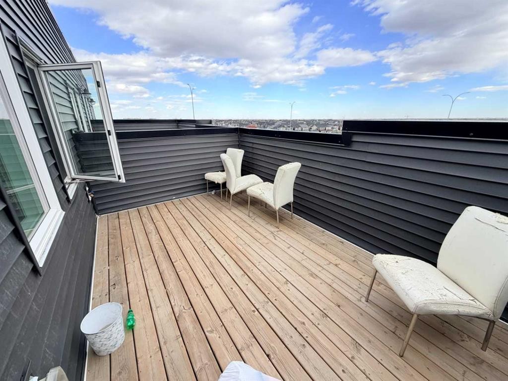 450 Seton Circle Se, Calgary, AB - Outdoor With Deck Patio Veranda With Exterior
