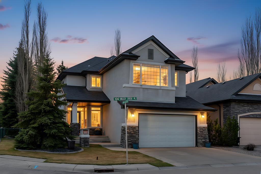 101 Valley Creek Place Nw, Calgary, AB - Outdoor With Facade