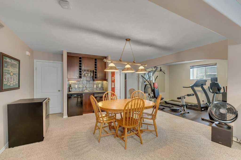 101 Valley Creek Place Nw, Calgary, AB - Indoor Photo Showing Gym Room