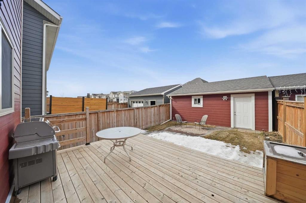 8112 Masters Boulevard Se, Calgary, AB - Outdoor With Deck Patio Veranda With Exterior