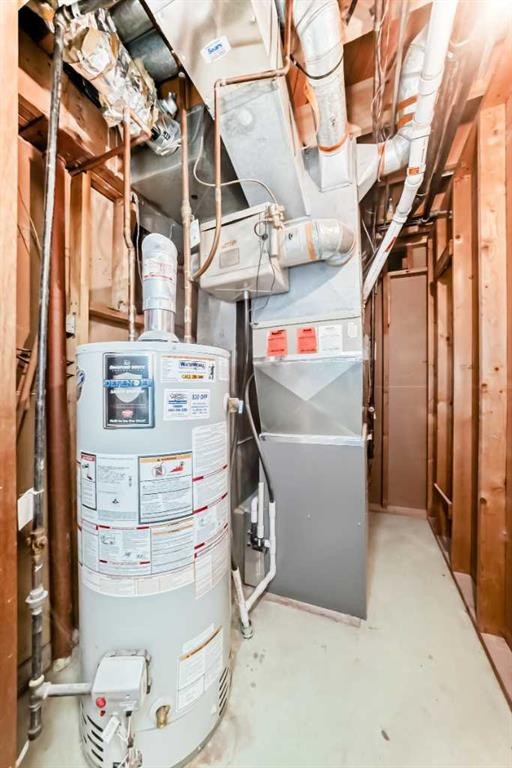 8-714 Willow Park Drive Se, Calgary, AB - Indoor Photo Showing Basement
