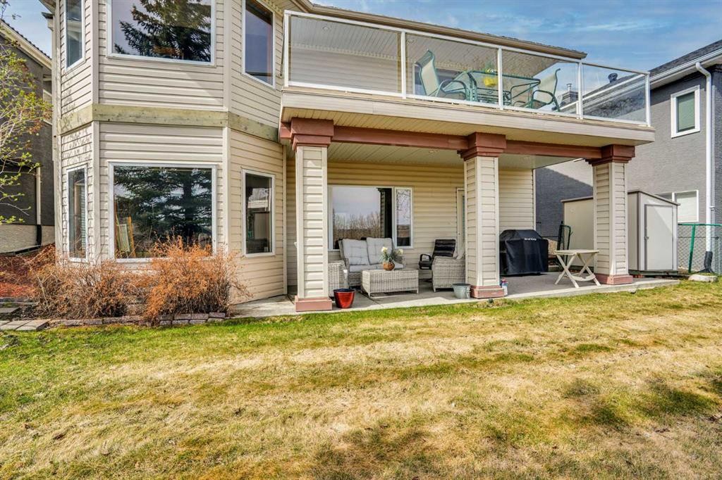 82 Valley Ridge Point Nw, Calgary, AB - Outdoor With Deck Patio Veranda