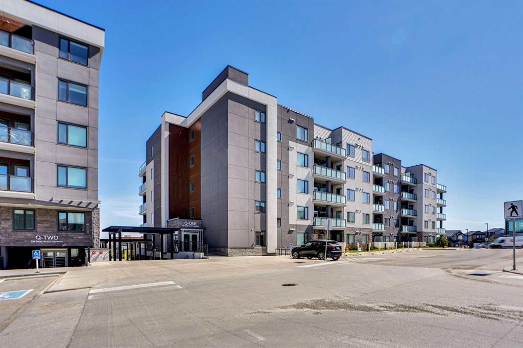 405-138 Sage Valley Common Nw, Calgary, AB - Outdoor With Balcony With Facade