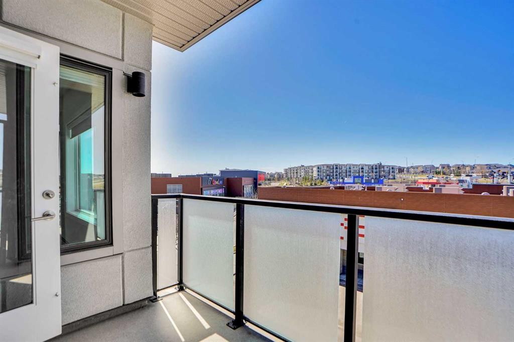 405-138 Sage Valley Common Nw, Calgary, AB - Outdoor With Balcony With Exterior