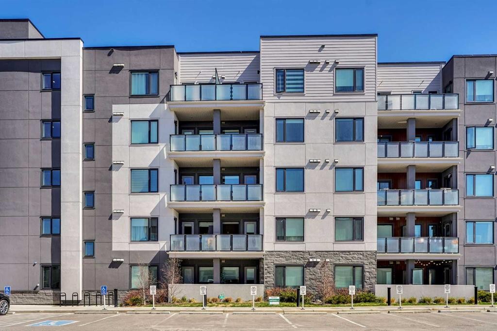 405-138 Sage Valley Common Nw, Calgary, AB - Outdoor With Balcony With Facade