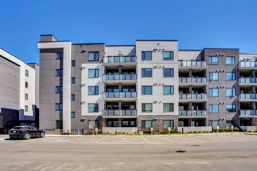 405-138 Sage Valley Common Nw, Calgary, AB - Outdoor With Balcony With Facade