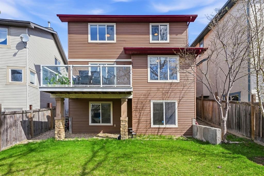193 Hidden Creek Road Nw, Calgary, AB - Outdoor With Deck Patio Veranda With Exterior