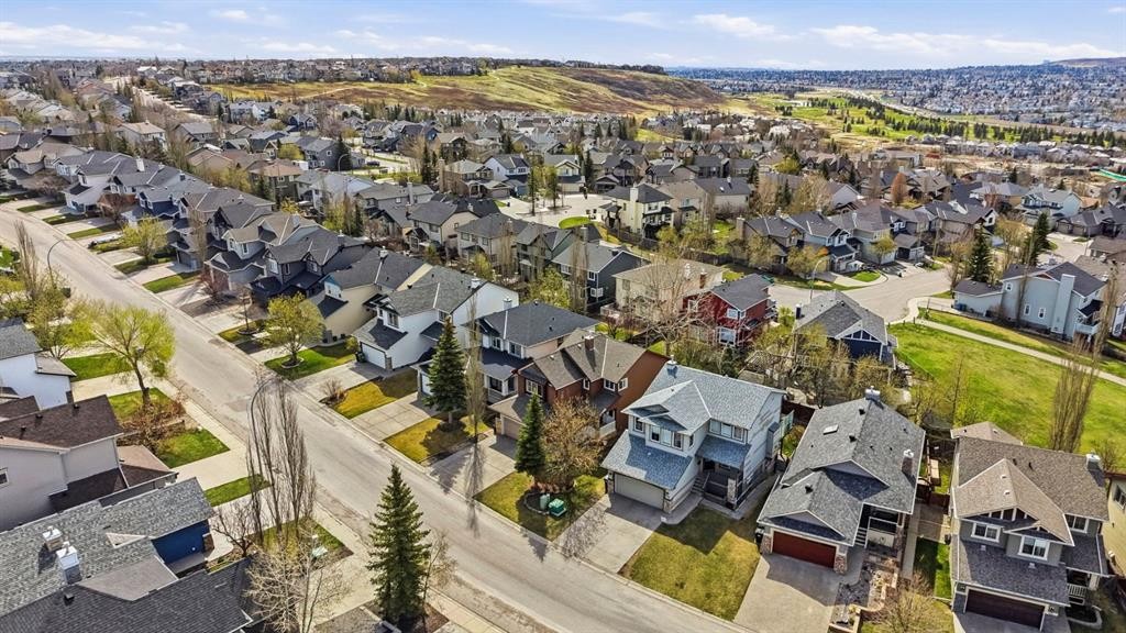 193 Hidden Creek Road Nw, Calgary, AB - Outdoor With View