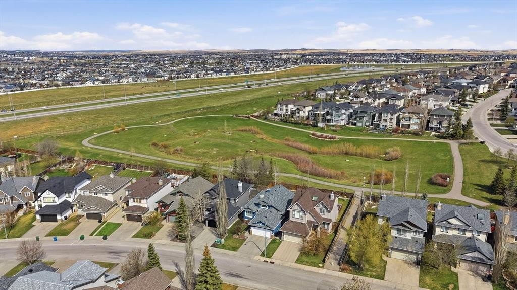 193 Hidden Creek Road Nw, Calgary, AB - Outdoor With View