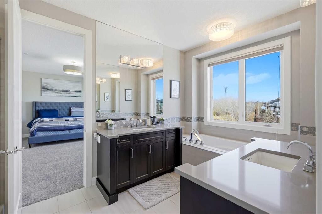 75 Aspen Summit Court Sw, Calgary, AB - Indoor Photo Showing Bathroom
