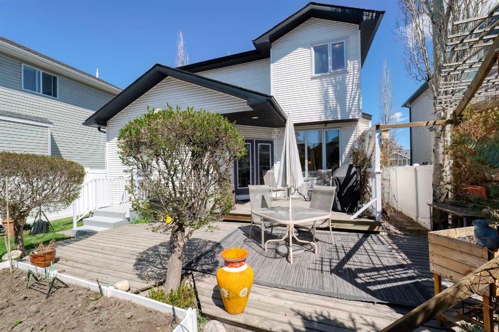 111 West Springs Way Sw, Calgary, AB - Outdoor With Deck Patio Veranda With Exterior