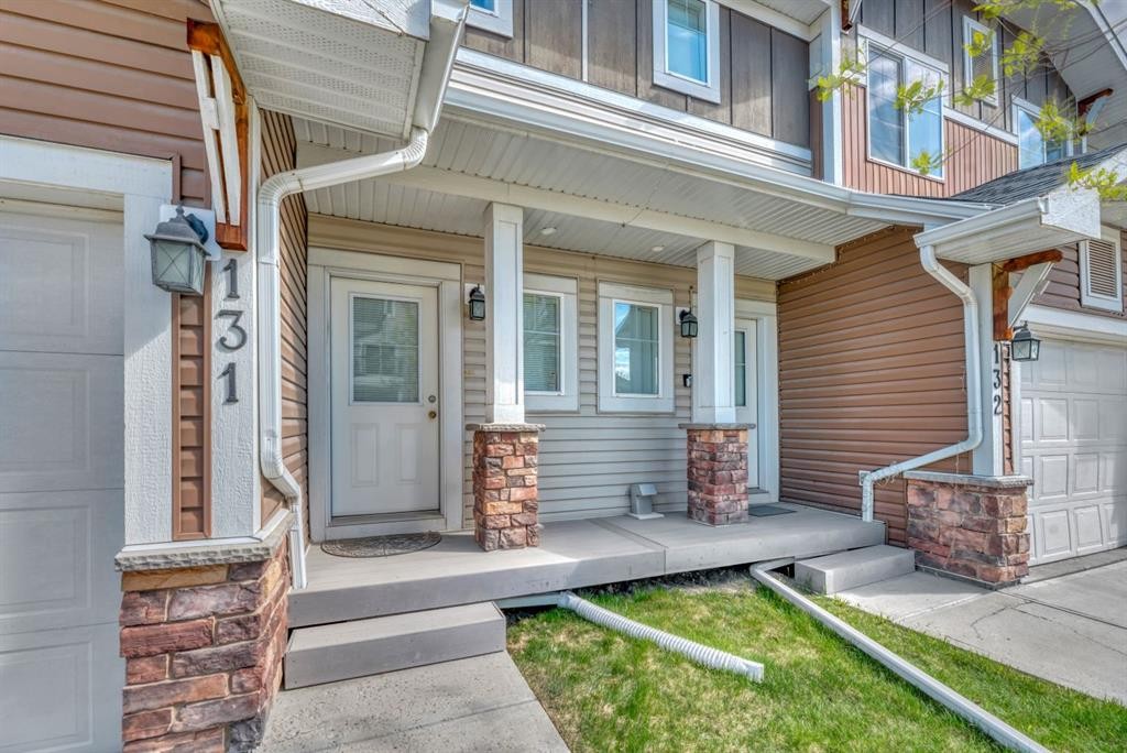 131-300 Marina Drive, Chestermere, AB - Outdoor With Deck Patio Veranda With Facade