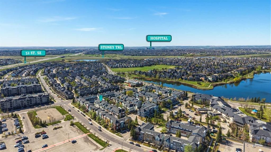 159 Mckenzie Towne Gate Se, Calgary, AB - Outdoor With View