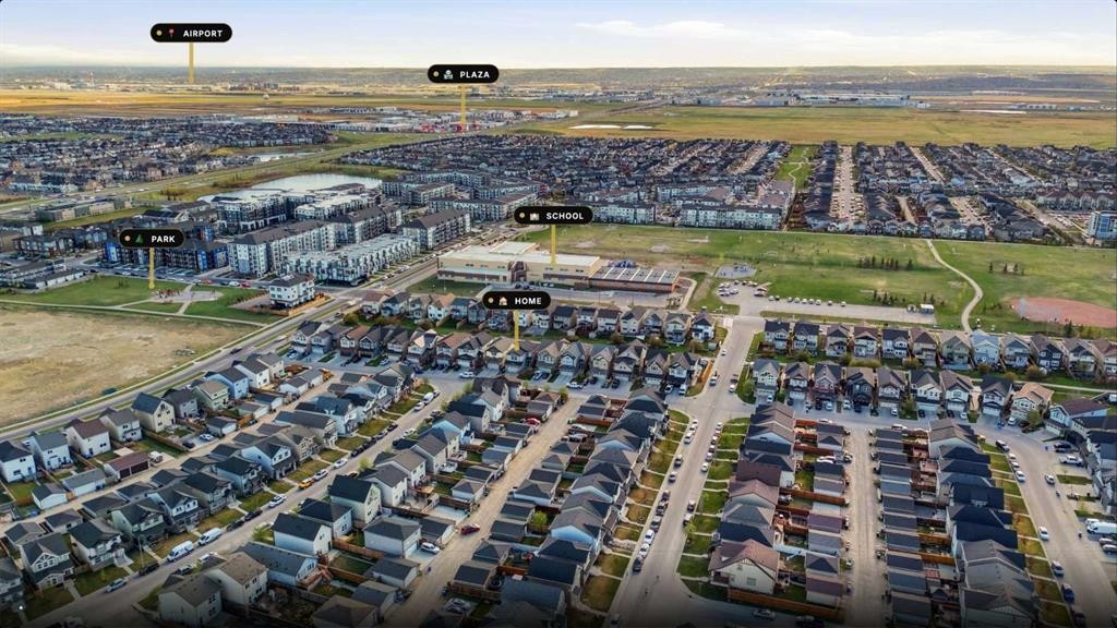 42 Skyview Point Rise Ne, Calgary, AB - Outdoor With View