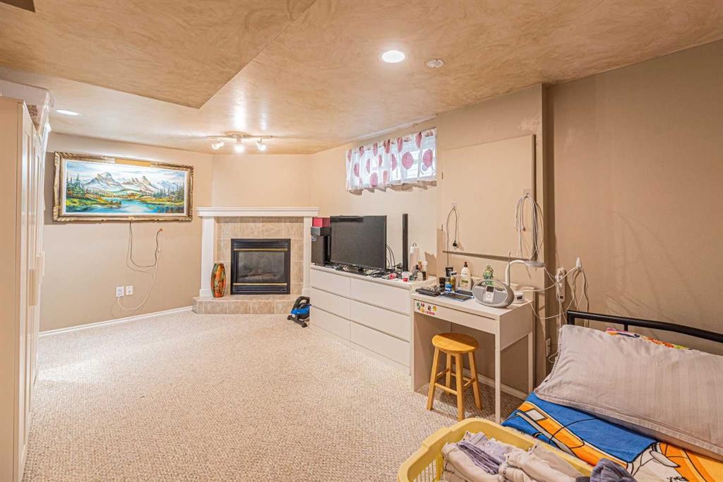 18 Coral Springs Circle Ne, Calgary, AB - Indoor With Fireplace