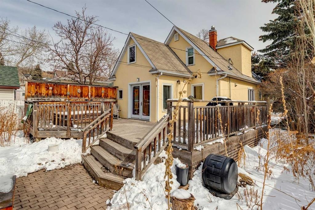 515 7 Street Ne, Calgary, AB - Outdoor With Deck Patio Veranda