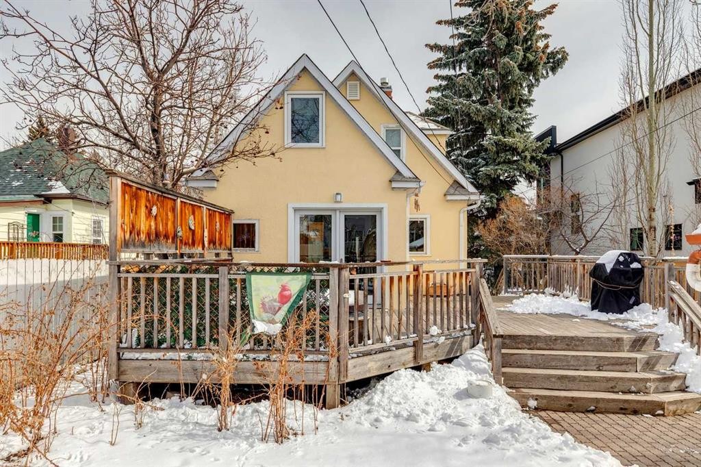 515 7 Street Ne, Calgary, AB - Outdoor With Deck Patio Veranda