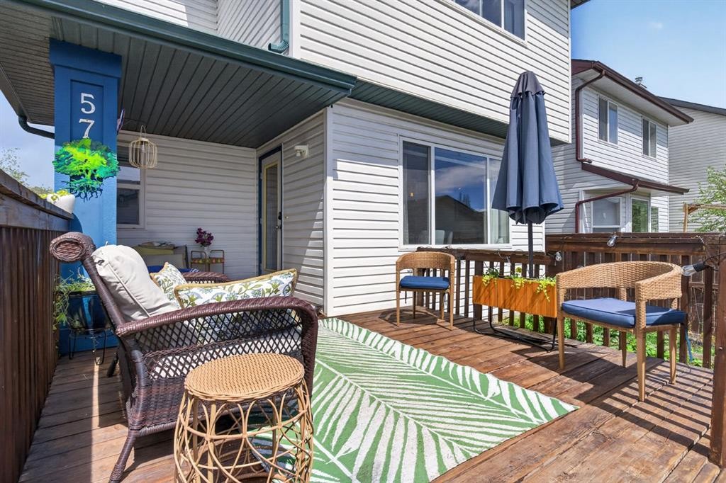 57 Bridlewood Manor Sw, Calgary, AB - Outdoor With Deck Patio Veranda With Exterior
