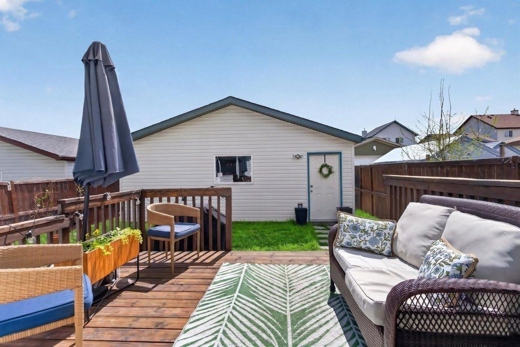 57 Bridlewood Manor Sw, Calgary, AB - Outdoor With Deck Patio Veranda With Exterior