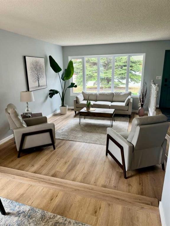 16 Woodfield Court Sw, Calgary, AB - Indoor Photo Showing Living Room
