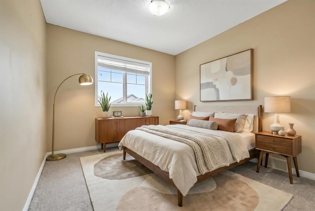 247 Evermeadow Avenue Sw, Calgary, AB - Indoor Photo Showing Bedroom