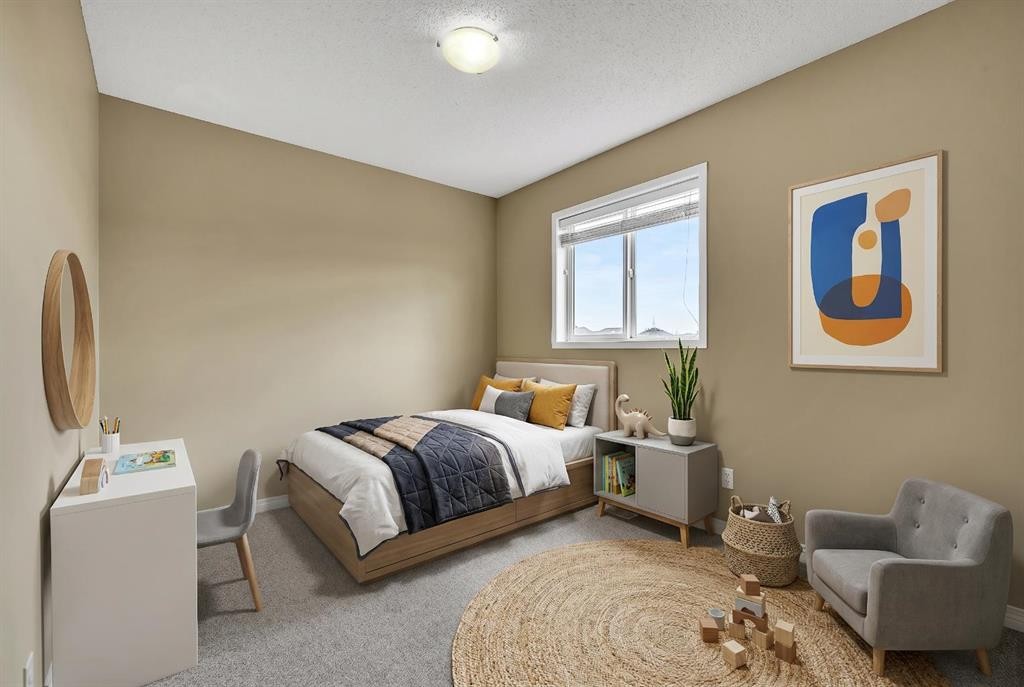 247 Evermeadow Avenue Sw, Calgary, AB - Indoor Photo Showing Bedroom