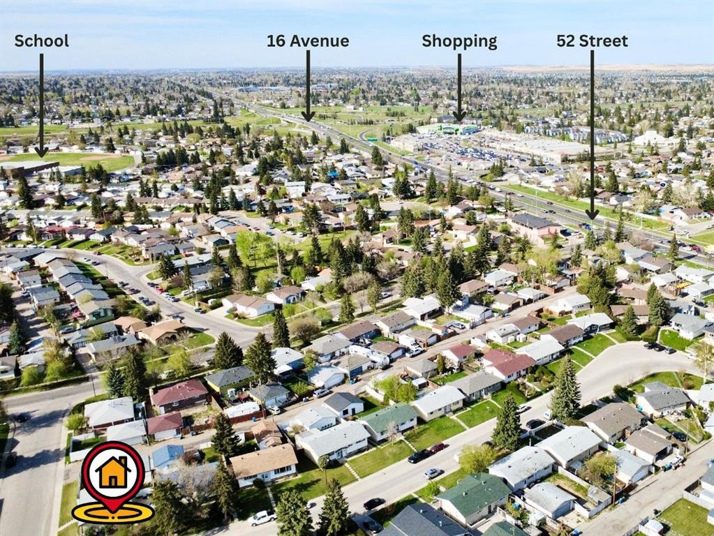 5104 Marshall Road Ne, Calgary, AB - Outdoor With View