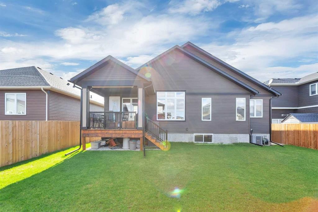 11 Vireo Avenue, Olds, AB - Outdoor With Deck Patio Veranda