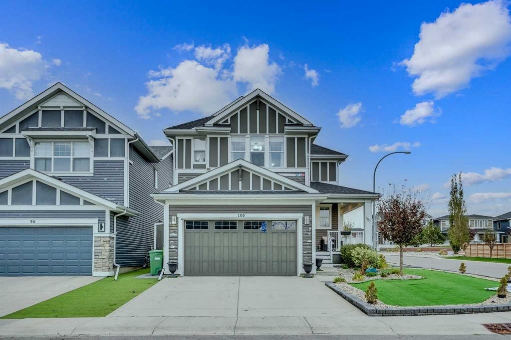 100 Redstone Parade Ne, Calgary, AB - Outdoor With Facade