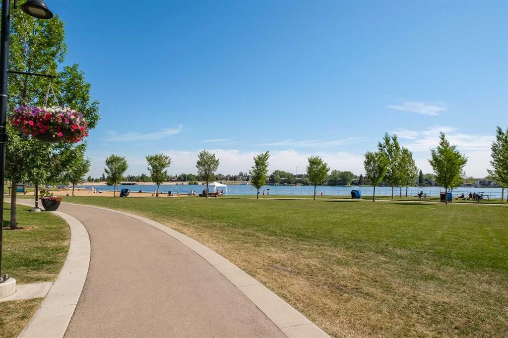 109 Dawson Drive, Chestermere, AB - Outdoor With Body Of Water With View