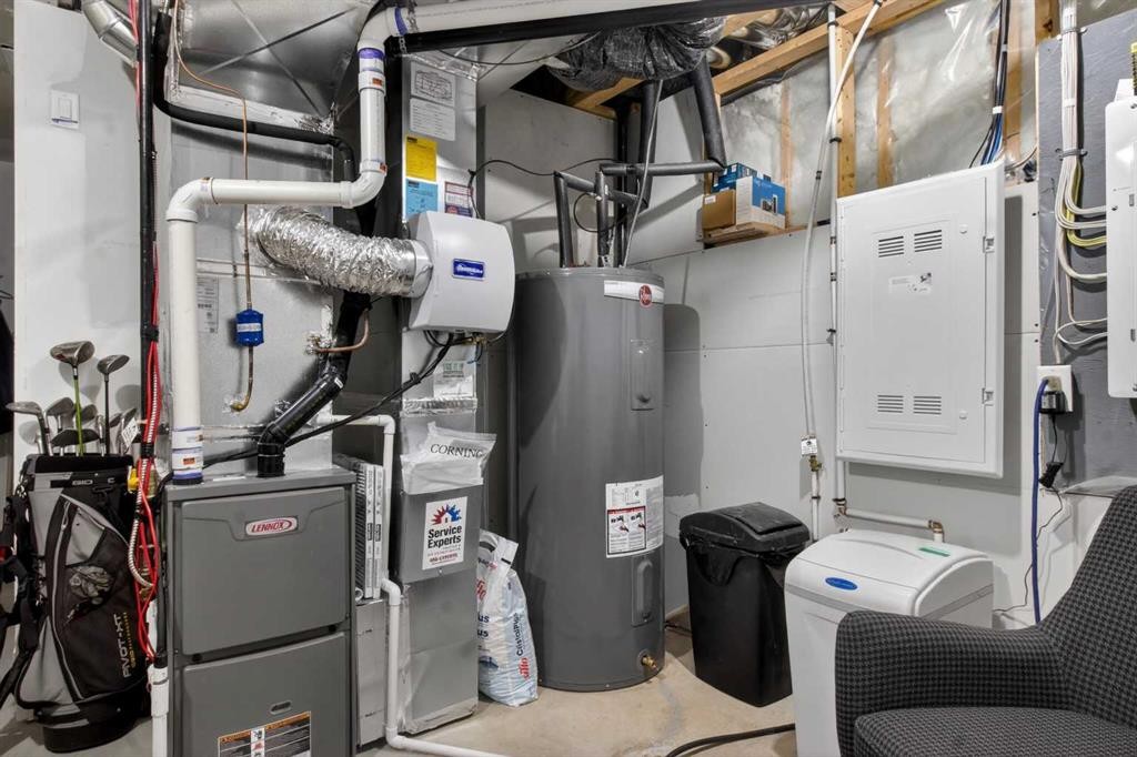 241 Auburn Meadows Drive Se, Calgary, AB - Indoor Photo Showing Basement