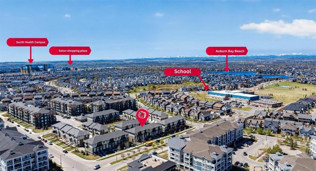 241 Auburn Meadows Drive Se, Calgary, AB - Outdoor With View