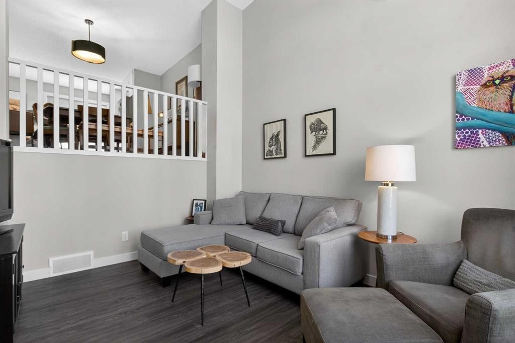 241 Auburn Meadows Drive Se, Calgary, AB - Indoor Photo Showing Living Room