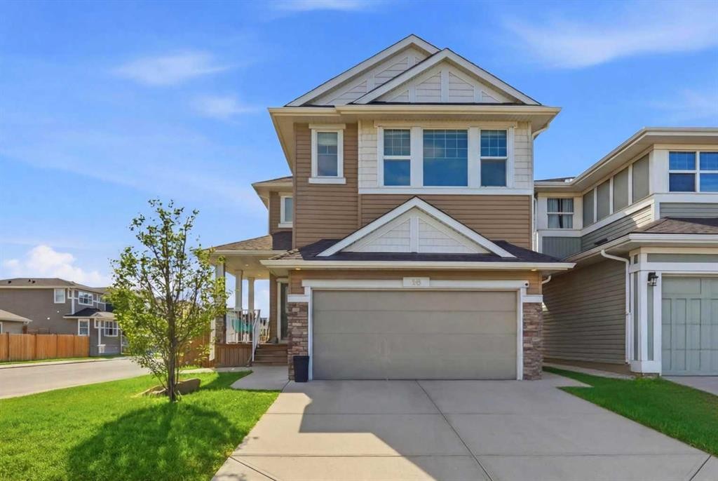 60 Redstone Grove Ne, Calgary, AB - Outdoor With Facade