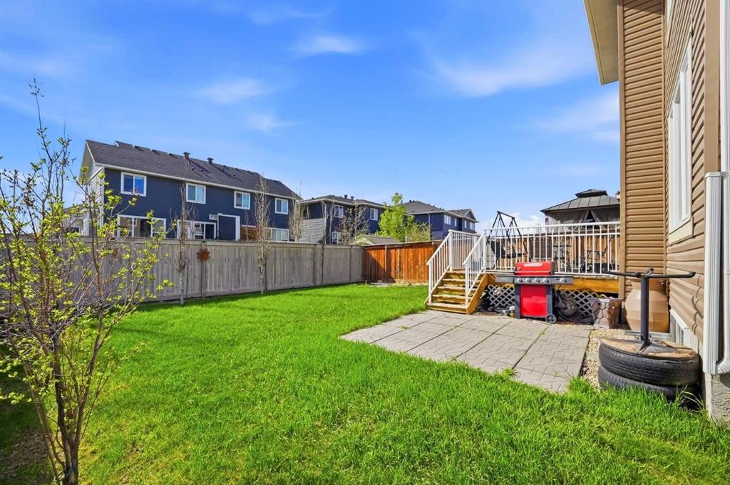 60 Redstone Grove Ne, Calgary, AB - Outdoor With Deck Patio Veranda