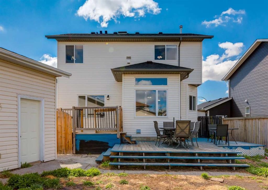 244 Stonegate Close Nw, Airdrie, AB - Outdoor With Deck Patio Veranda With Exterior