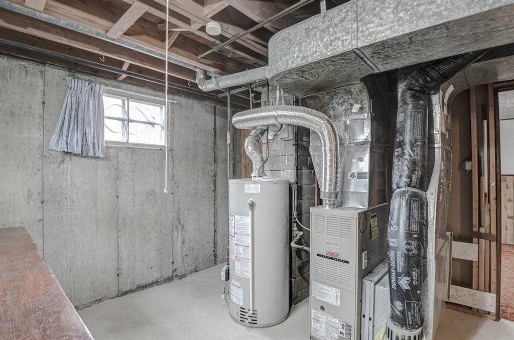 544 Thornhill Place Nw, Calgary, AB - Indoor Photo Showing Basement