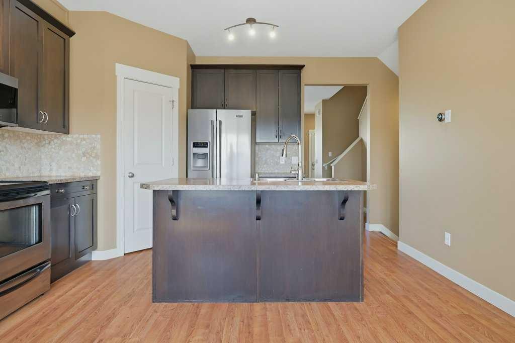 320 Rainbow Falls Drive, Chestermere, AB - Indoor Photo Showing Kitchen With Stainless Steel Kitchen With Upgraded Kitchen