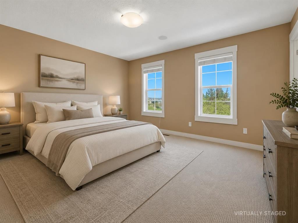 320 Rainbow Falls Drive, Chestermere, AB - Indoor Photo Showing Bedroom