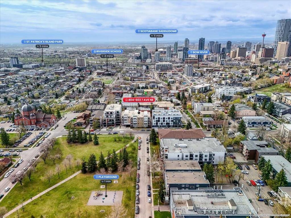 404-603 7 Avenue Ne, Calgary, AB - Outdoor With View