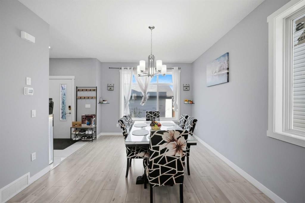 668 Cornerstone Boulevard Ne, Calgary, AB - Indoor Photo Showing Dining Room
