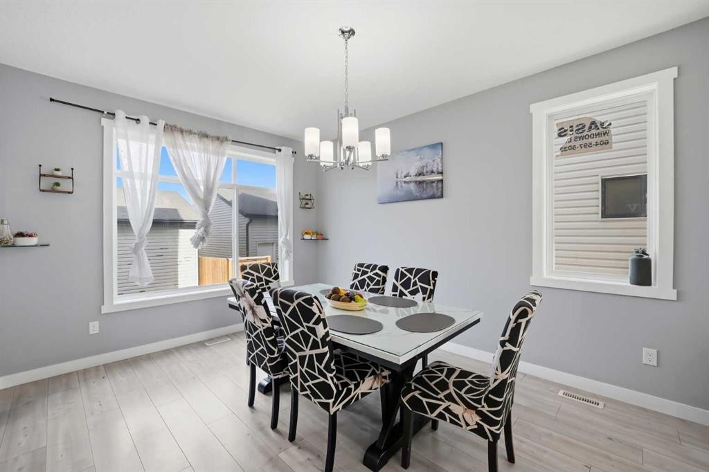 668 Cornerstone Boulevard Ne, Calgary, AB - Indoor Photo Showing Dining Room