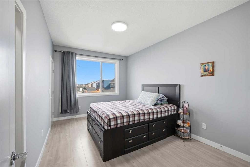 668 Cornerstone Boulevard Ne, Calgary, AB - Indoor Photo Showing Bedroom