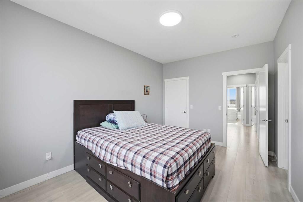 668 Cornerstone Boulevard Ne, Calgary, AB - Indoor Photo Showing Bedroom