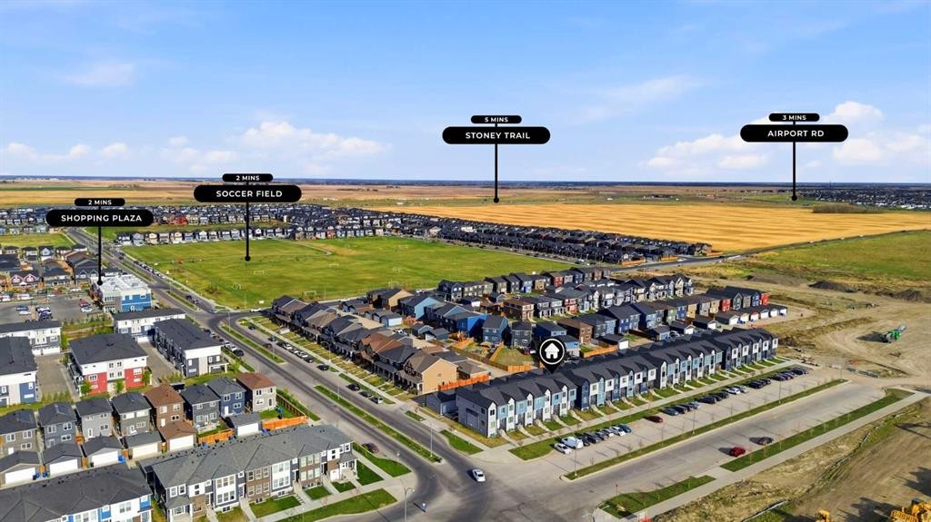 668 Cornerstone Boulevard Ne, Calgary, AB - Outdoor With View