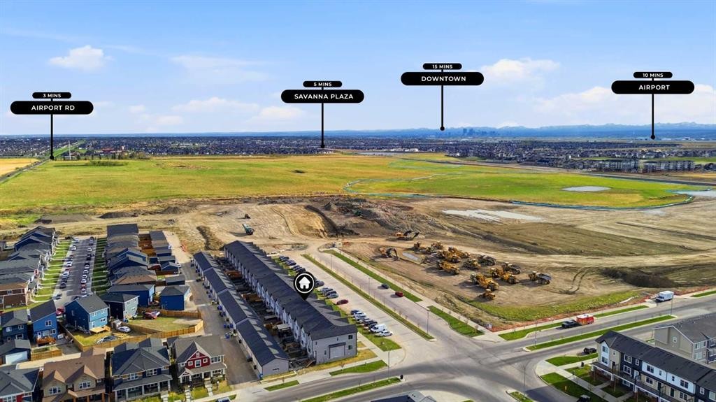 668 Cornerstone Boulevard Ne, Calgary, AB - Outdoor With View