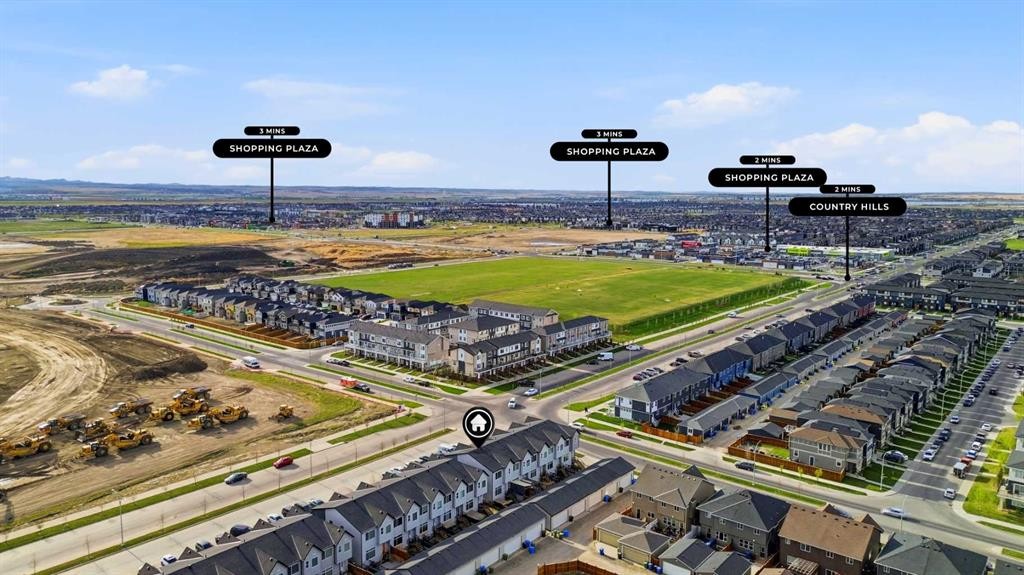 668 Cornerstone Boulevard Ne, Calgary, AB - Outdoor With View