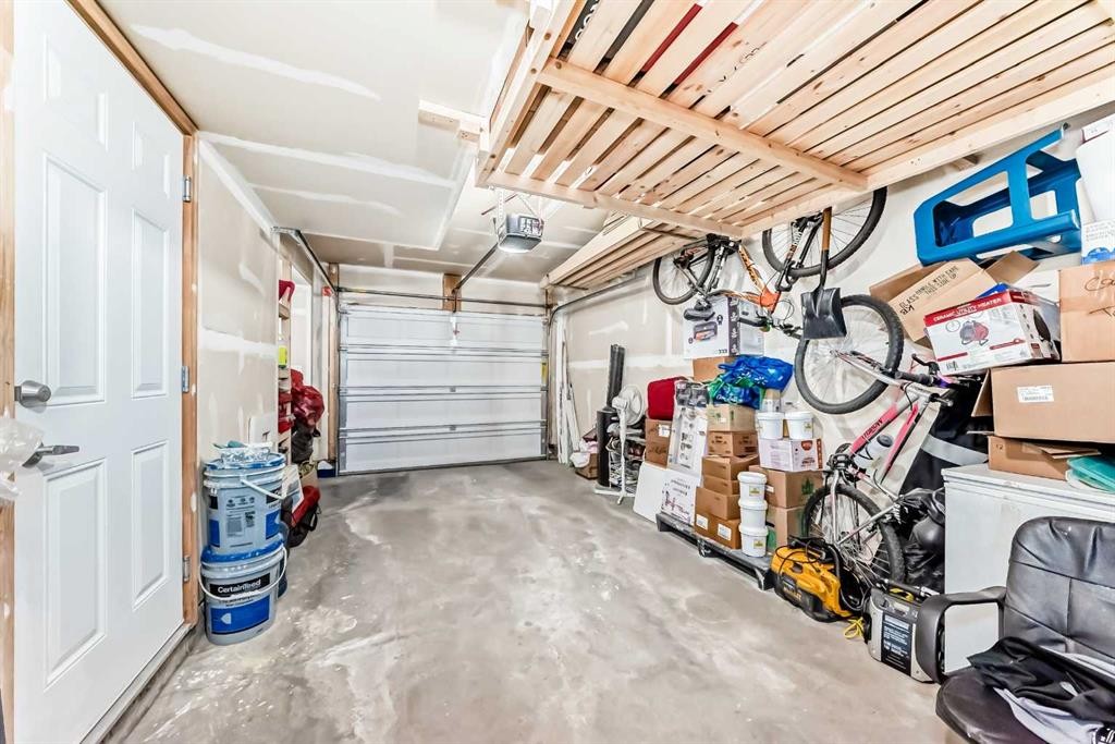 109 Redstone Circle Ne, Calgary, AB - Indoor Photo Showing Garage