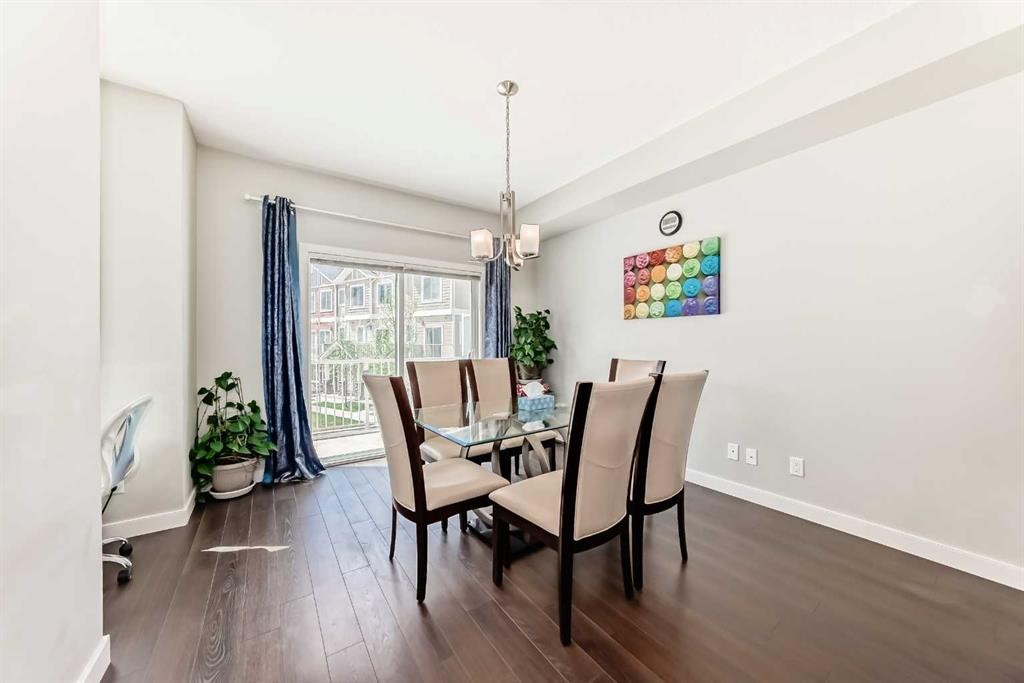 109 Redstone Circle Ne, Calgary, AB - Indoor Photo Showing Dining Room