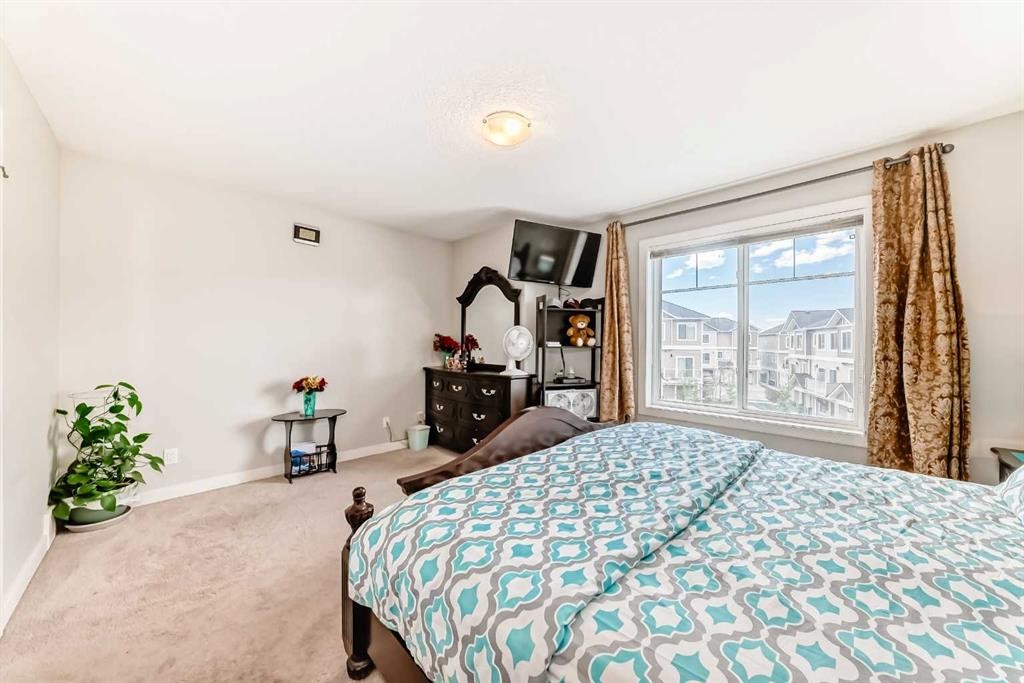 109 Redstone Circle Ne, Calgary, AB - Indoor Photo Showing Bedroom